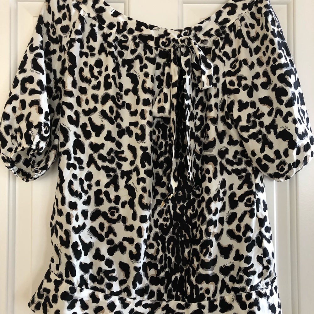 WHBM animal spot top.